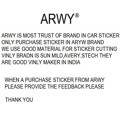 ARWY Vinyl People Wall Door Window Sticker (Black, 0.19 x 4.52 x 4.52 Inches)