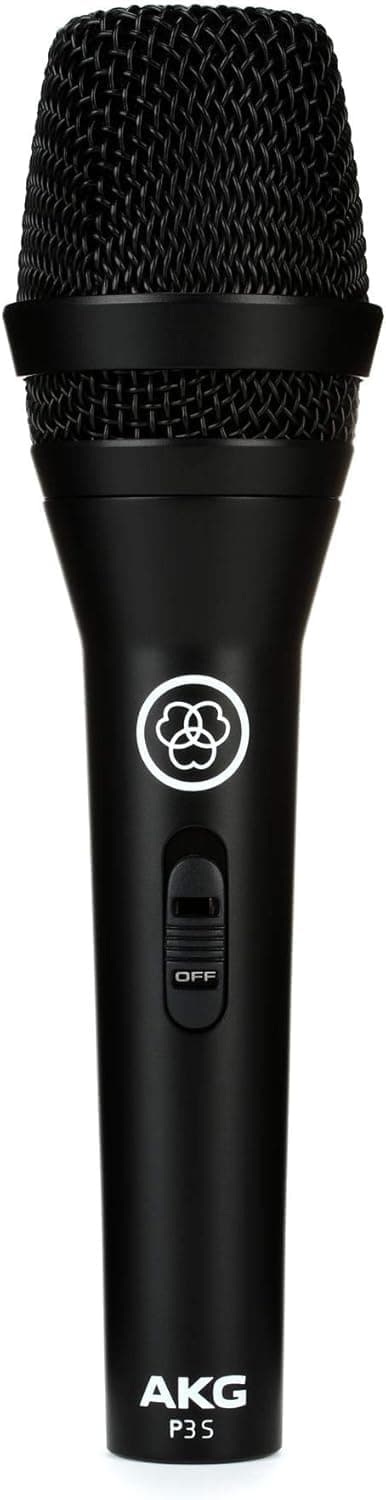 Akg P3 S - High-Performance Dynamic Microphone with On/Off Switch - XLR