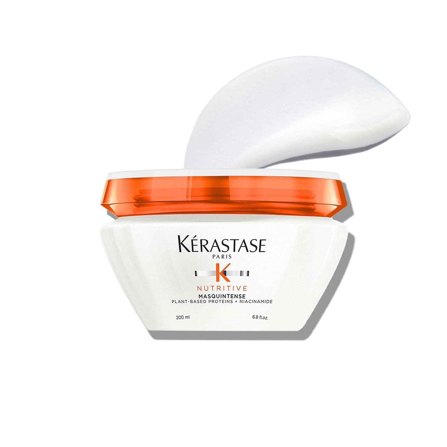 Kérastase Nutritive Masquintense Hair Mask 200ml | Nourishing Hair Mask for Dry Hair | Infused with Plant-Based Proteins, Niacinamide & Nourishing Lipids