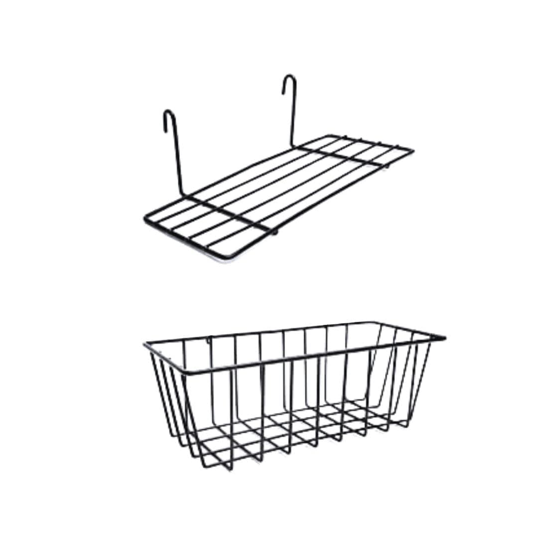 eStand Steel Photo Collage Grid Frame, Basket & Tray| Photo frame grid DIY Mesh Wire Frame