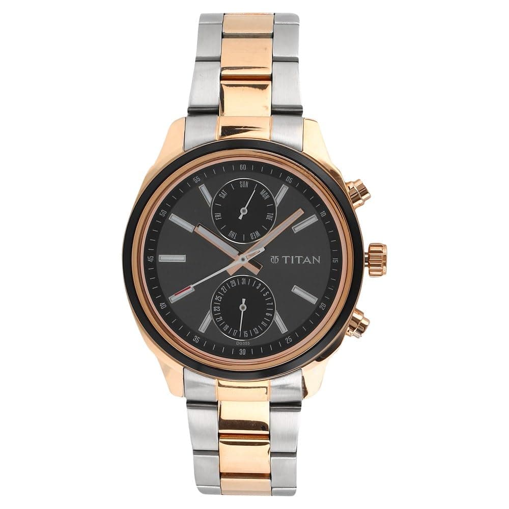Titan Neo Analog Silver Dial Men's Watch NN1733KM03/NP1733KM03