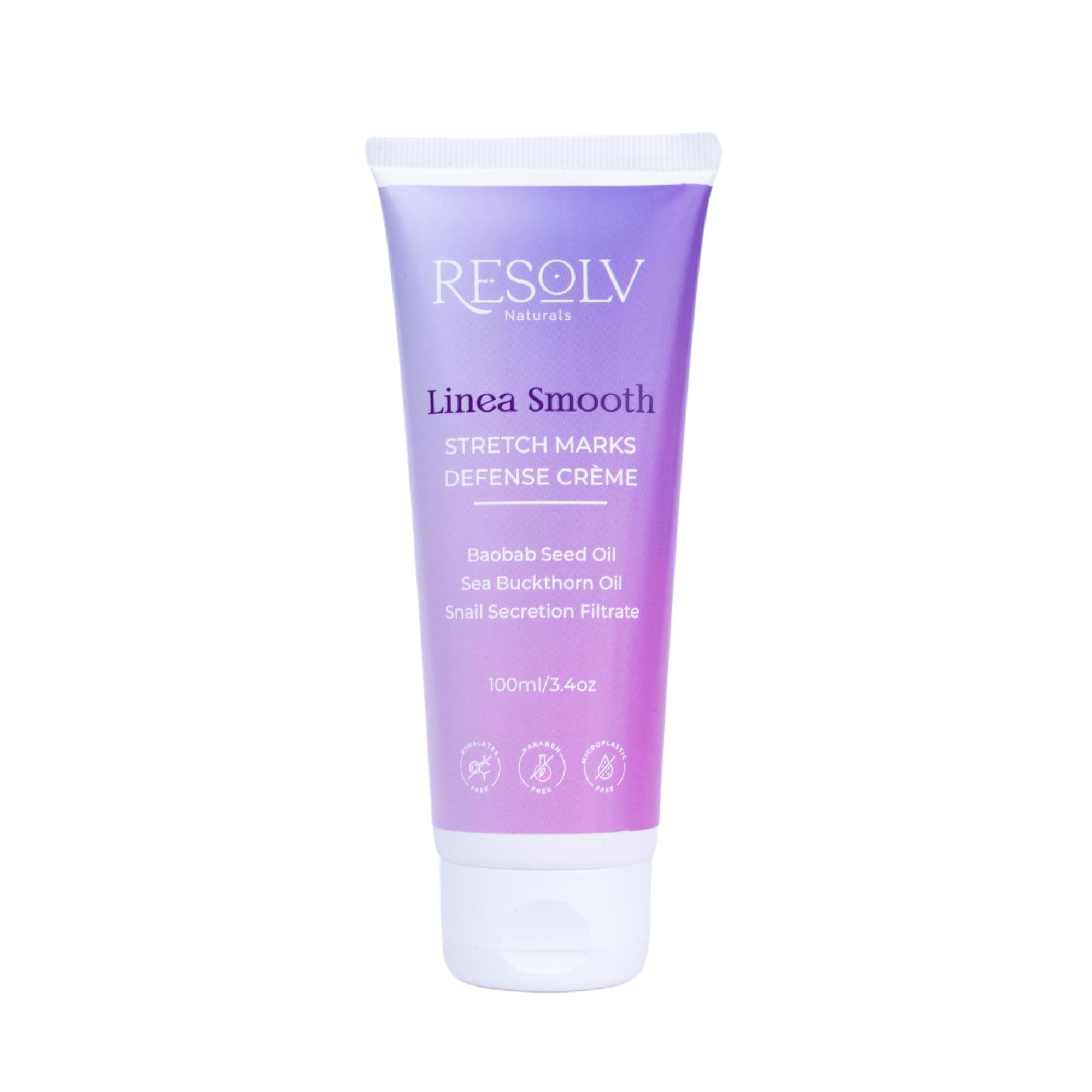 India's 1st Hormone Disruptor Free Brand |LINEA SMOOTH Stretch Marks Defense Creme for Pregnancy, Weightloss |No Parabens |No Pthalates |No Microplastics | No Mineral Oils - 100ml (Pack of 1)