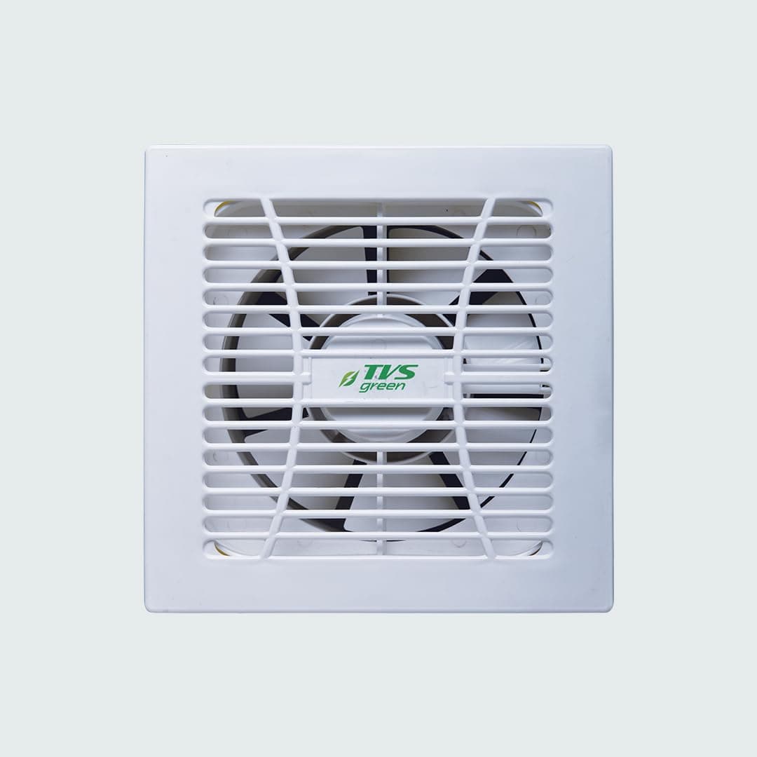 TVS GREEN Ventico RV Ventilation Fan 135mm | Silent Operation | High Suction 240 m³/hr | Rust Proof ABS Plastic Body | Lightweight Design | Energy Saving | White | 3-year Warranty