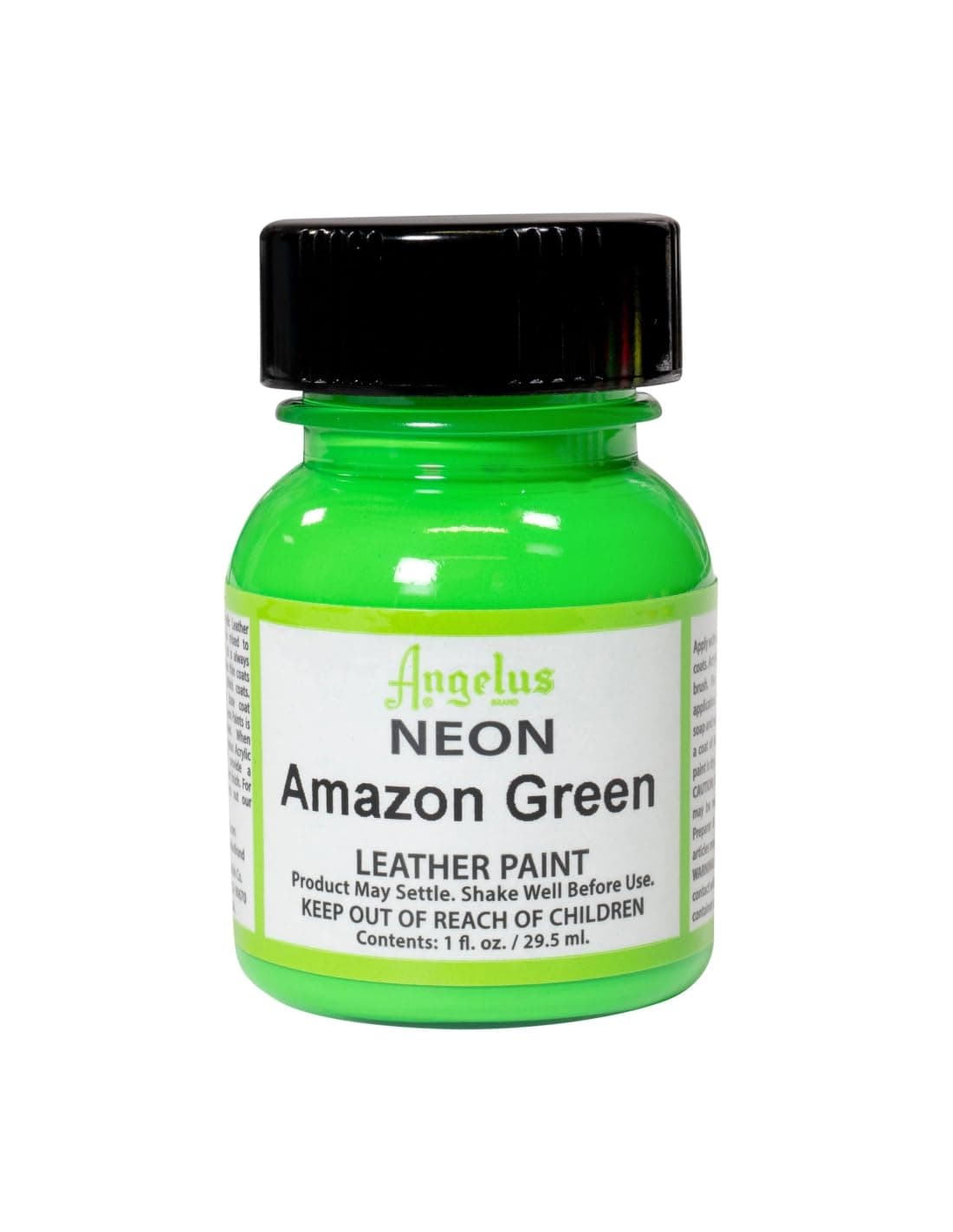 Angelus Leather Paint 1 Oz Neon Amazon Green