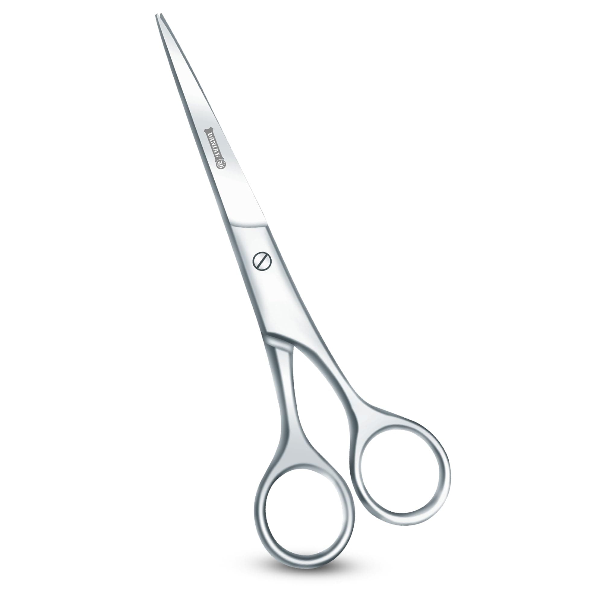 DANIAL Professional Barber Scissors 5.75" – Premium Stainless Steel Hair Cutting Shears for Men’s Hair, Beard, Mustache – Precision Scissor for Salon & Home Use
