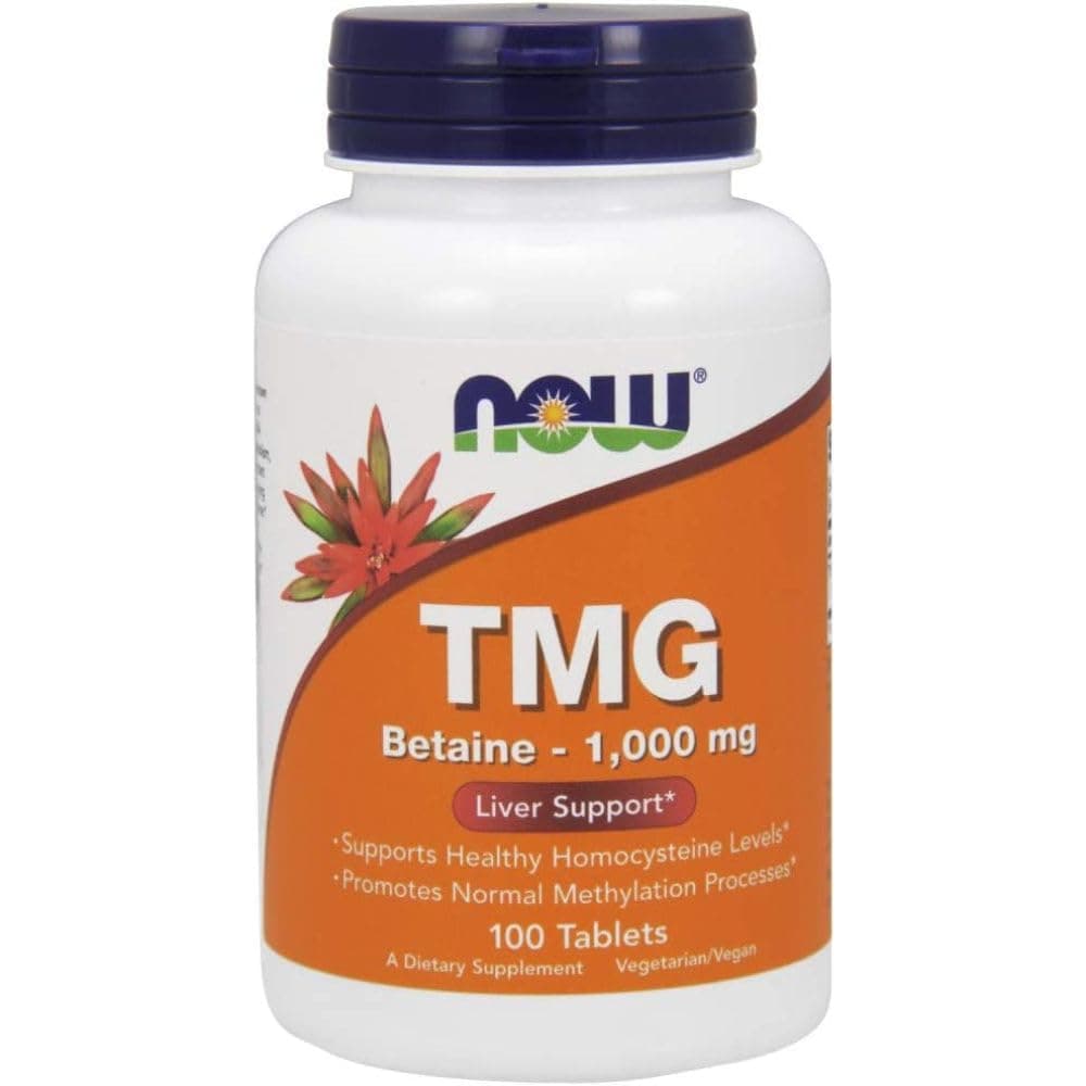 Now TMG (Trimethylglycine) 1000mg 100 tab