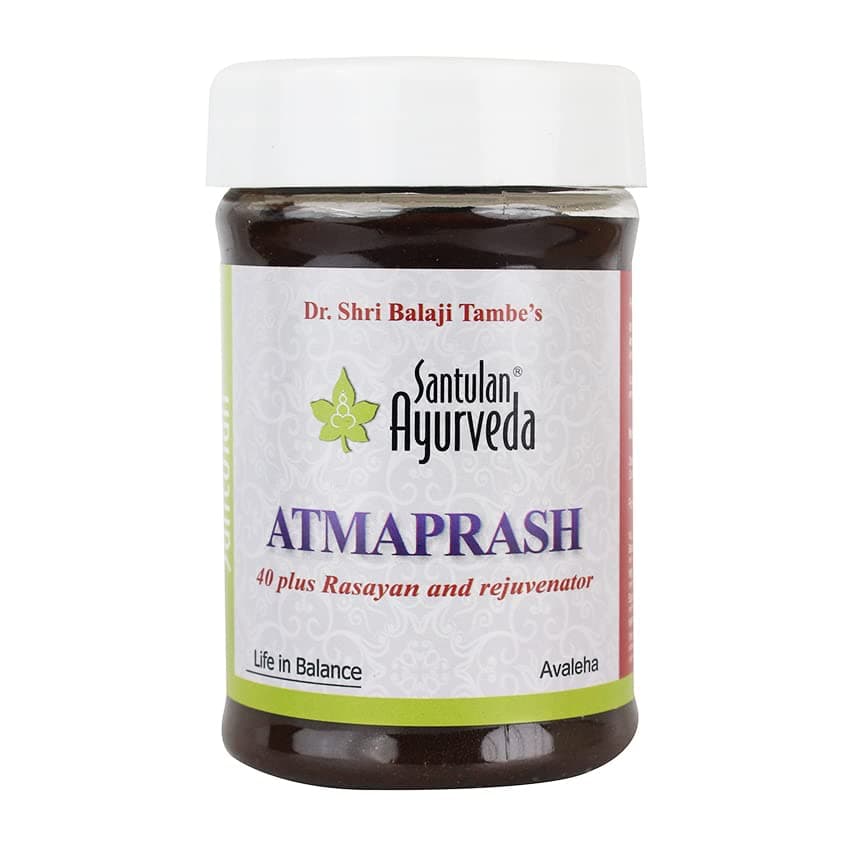 Santulan Ayurveda, Atmaprash-500GM Each, (Pack Of 1), Rasayan For Revitalizing Mind And Body and get Golden Oldie Herbs®, Sukanthi Pills-1gm