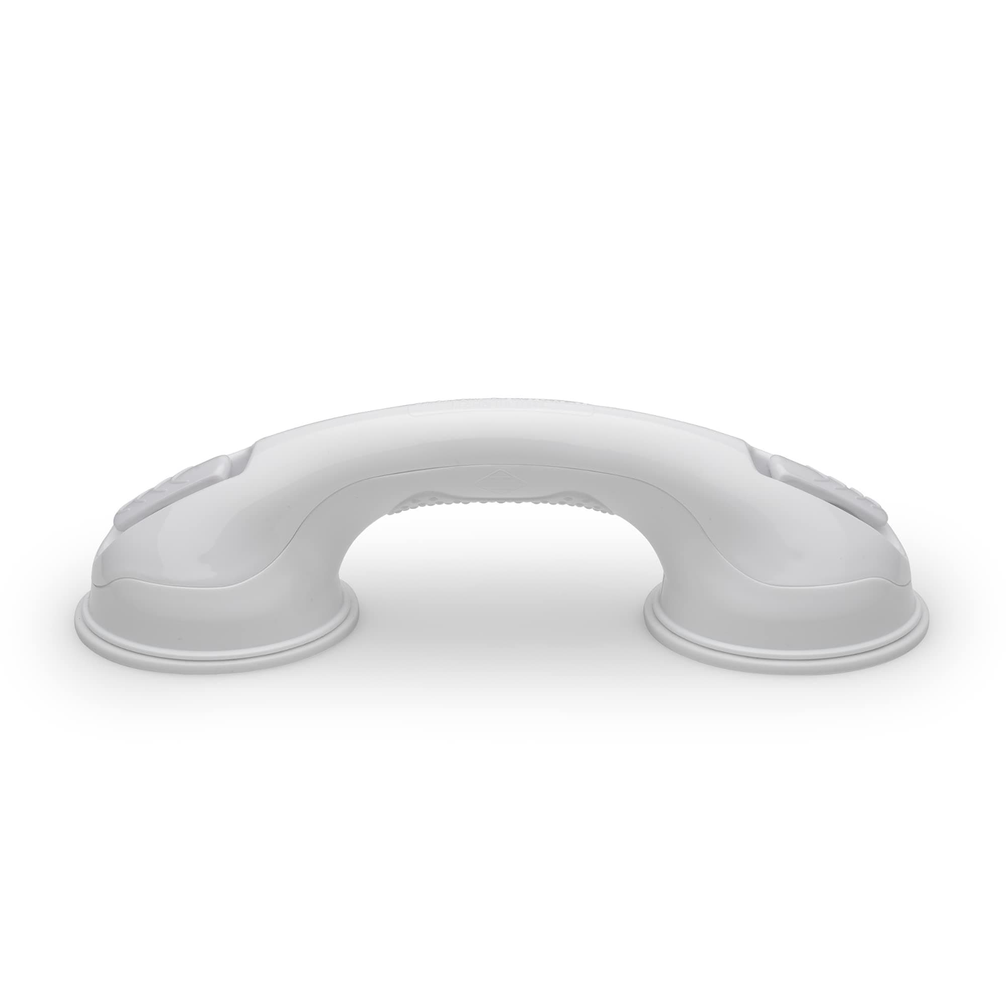 Safe-er-Grip Safe-er-Grip Changing Lifestyles Suction Cup Grab Bars for Bathtubs & Showers; Safety Bathroom Assist Handle, White, 12 inches