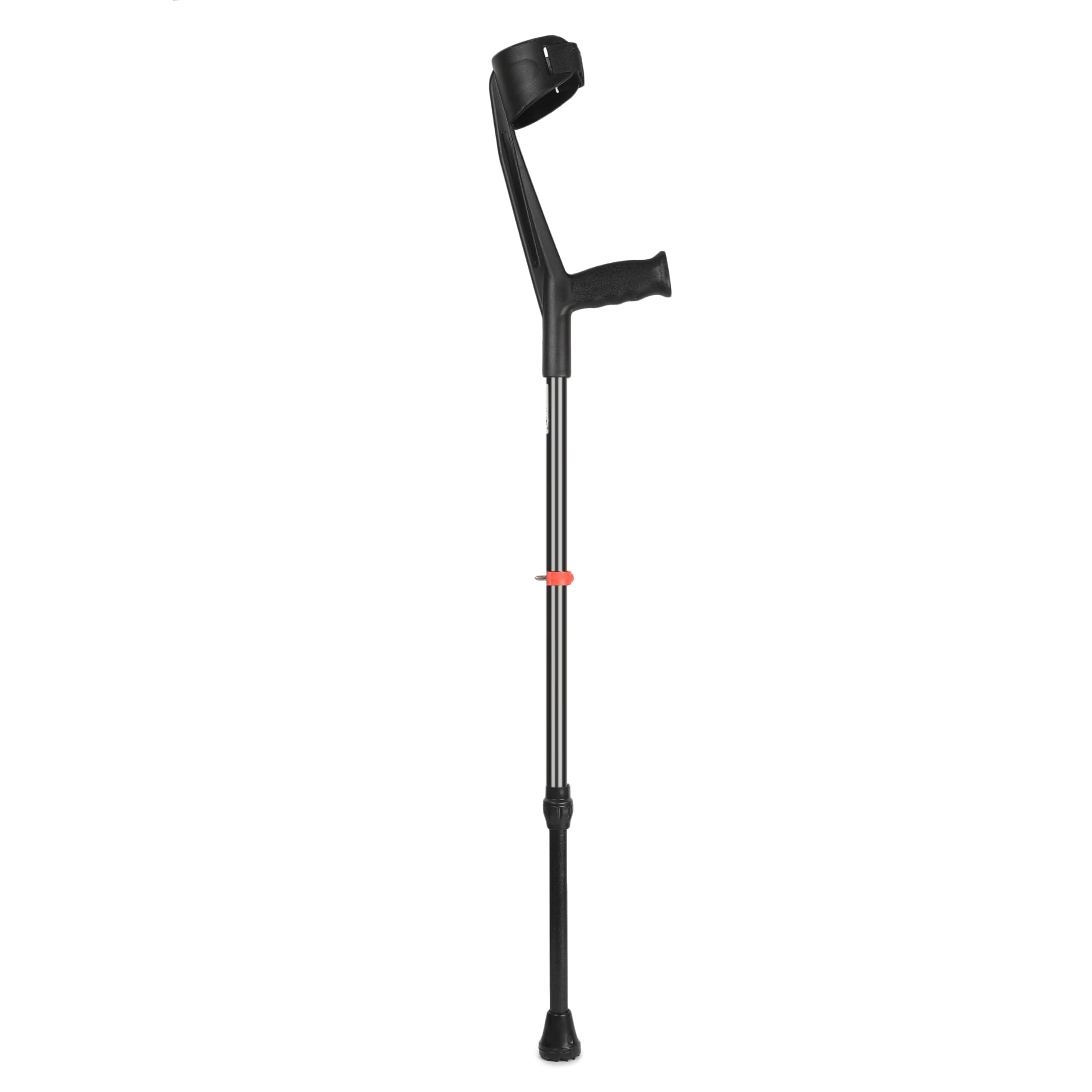 iWalk WS-101 Black Color Elbow Crutch for Patients/Fractured Leg/Injured People with Adjustable Height for Men and Women