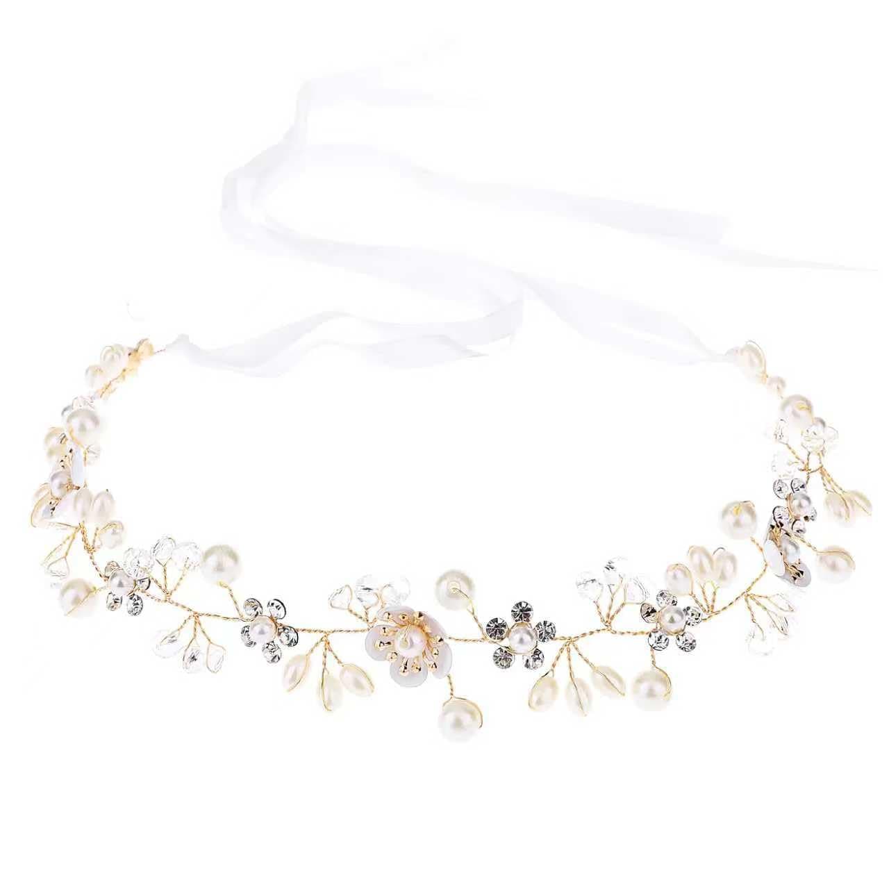 Flavizo Tiara for Women and Girls, Sparkling Flower Crown for Kids Birthday, Elegant Headpiece for Baby Girl, Stylish Hair Accessory for Wedding, Party, Pageant, Photoshoot