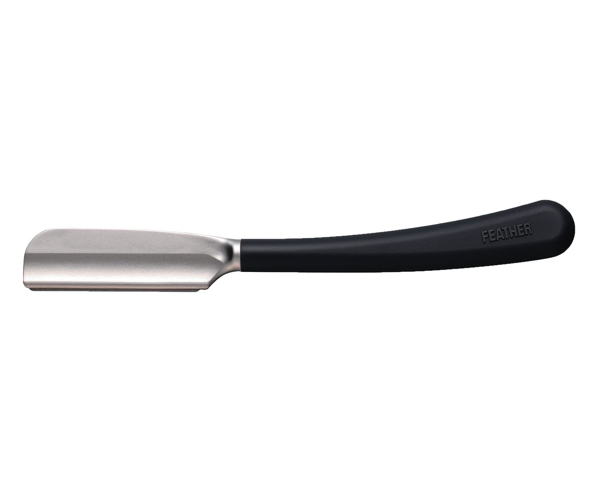 Feather Brand SS Japanese Straight Razor (Black)