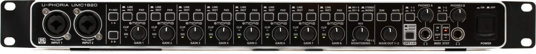 BEHRINGER U-PHORIA UMC1820
