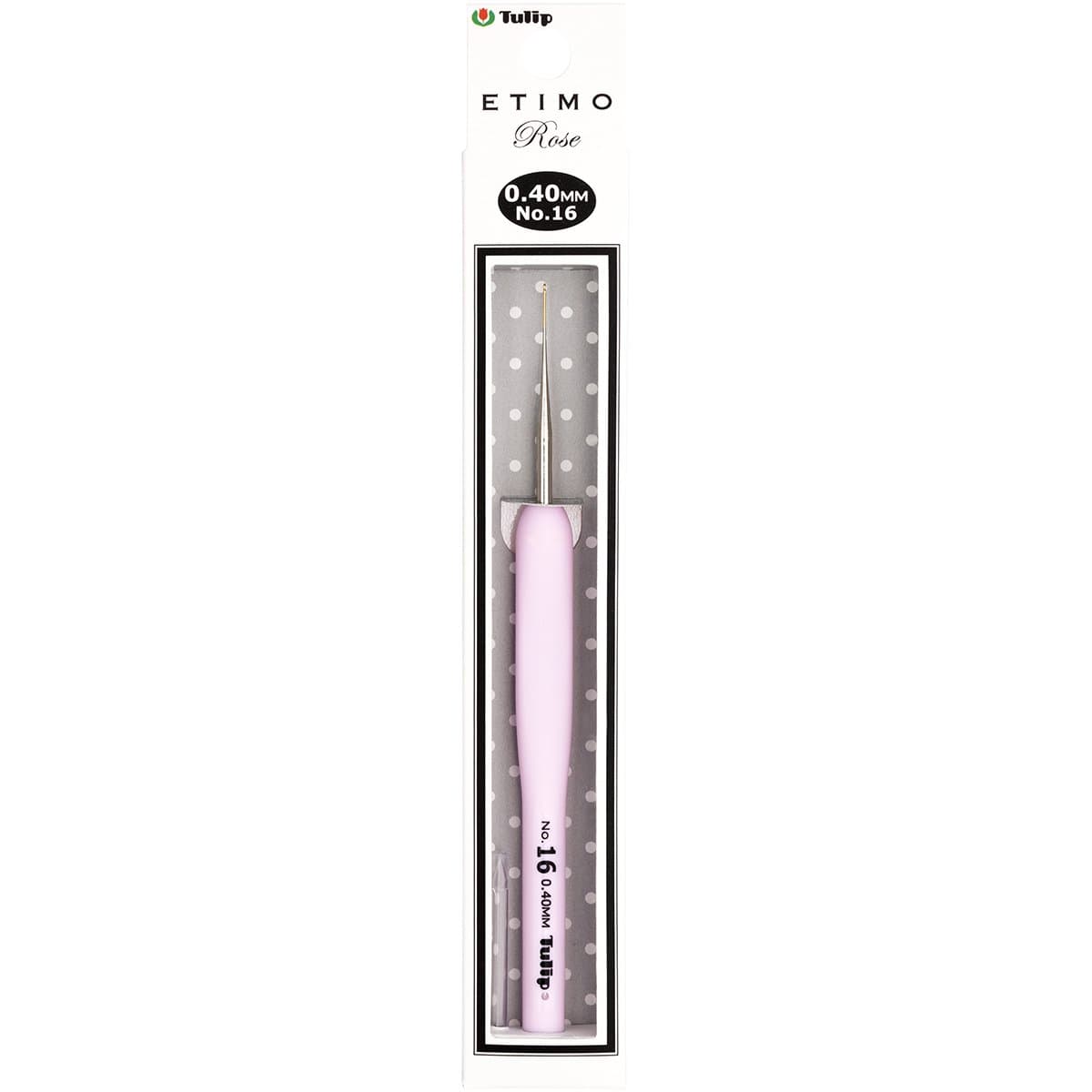 NEW! Tulip Etimo Rose Steel Crochet Hook-Size 16/.4mm
