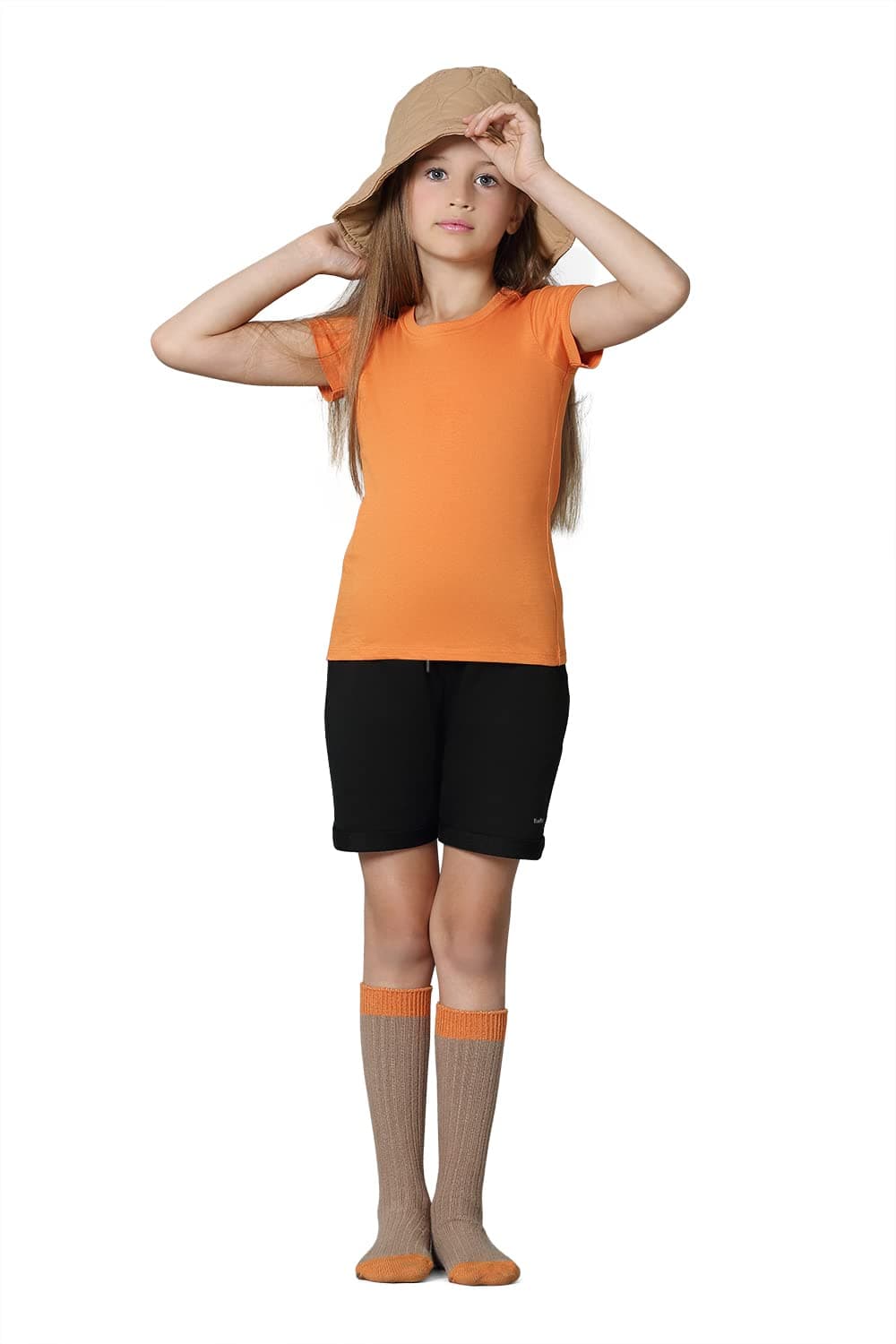 Van Heusen Girl's Cotton Relaxed Fit T-Shirt