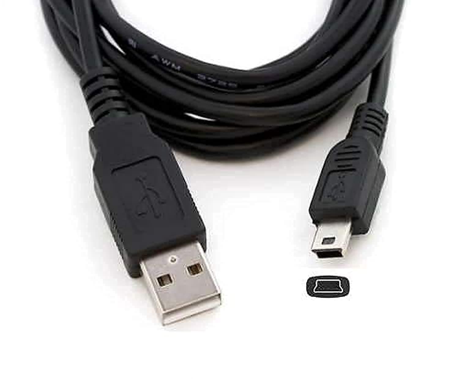 IENZA 10FT USB Cable Cord Wire for Blue Yeti & Snowball iCE Mic - Black