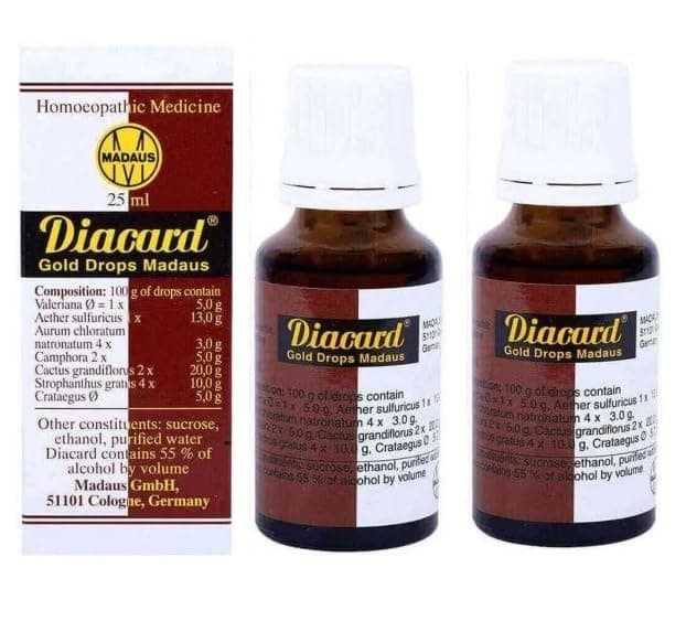 ADEL Diacard Gold Drop 25 ML (PACK OF 2)