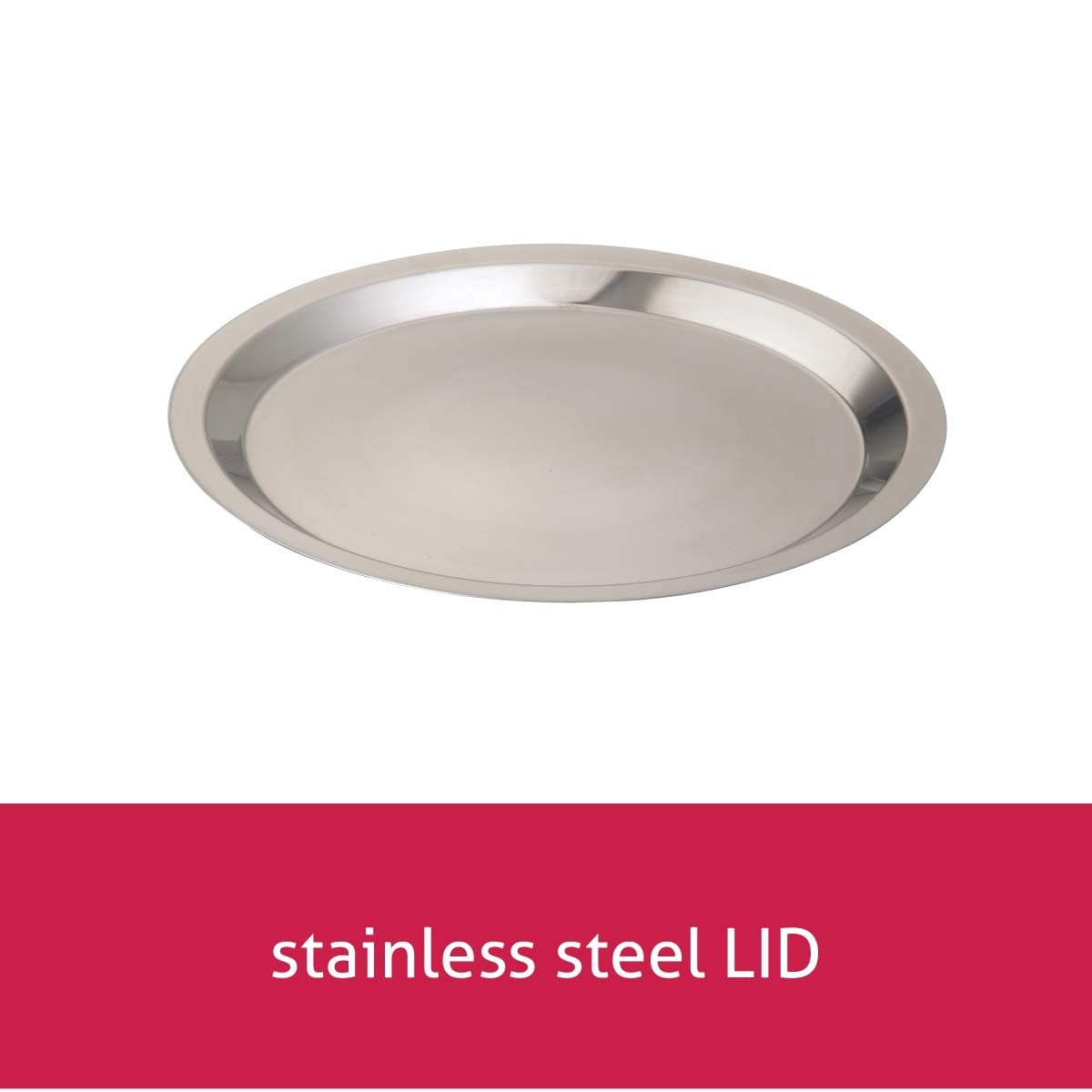 Alda Tri-Ply Stainless Steel Patilas with Lid
