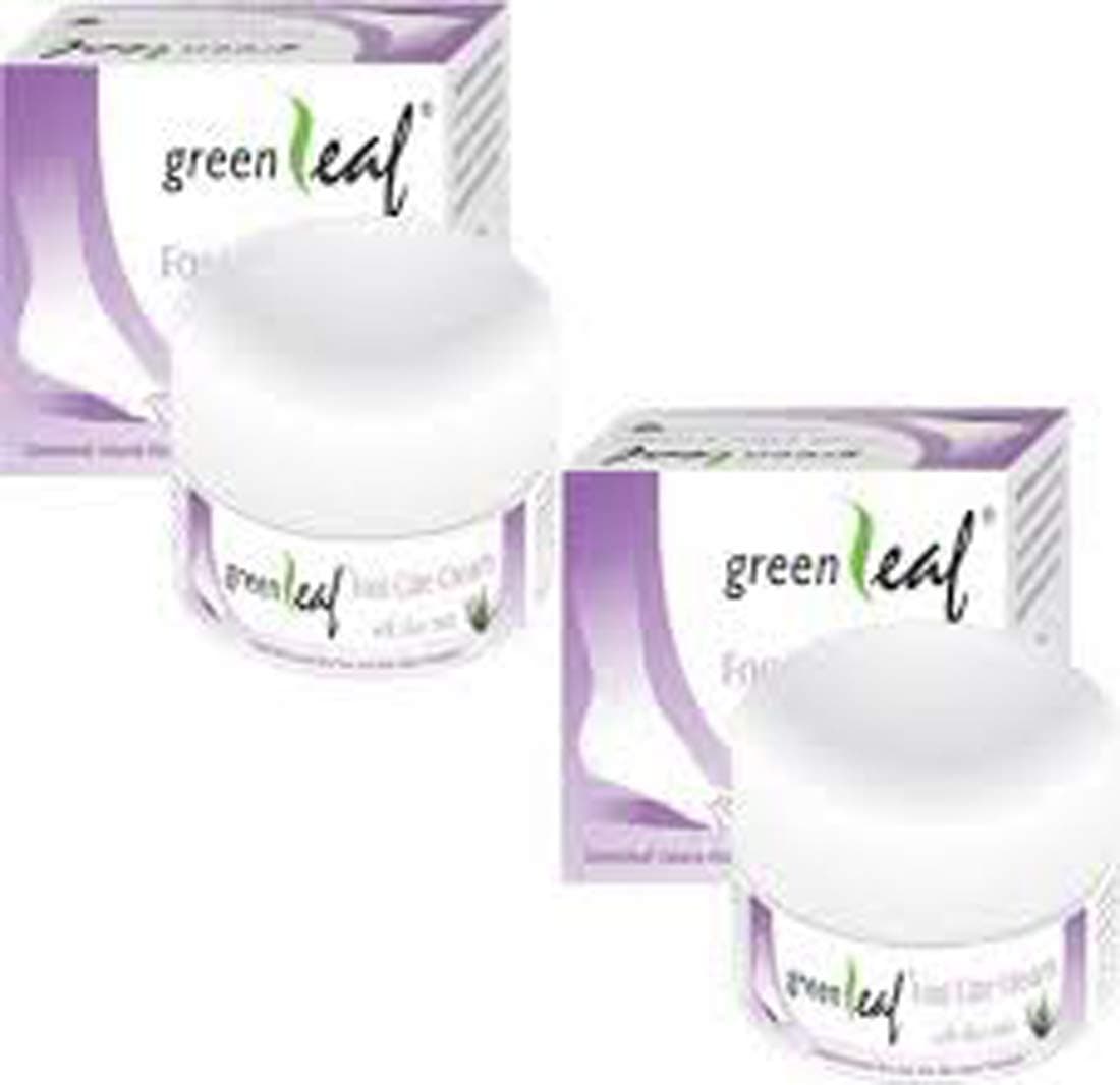 Green Leaf Foot Care Cream 50 GM x 2 PC