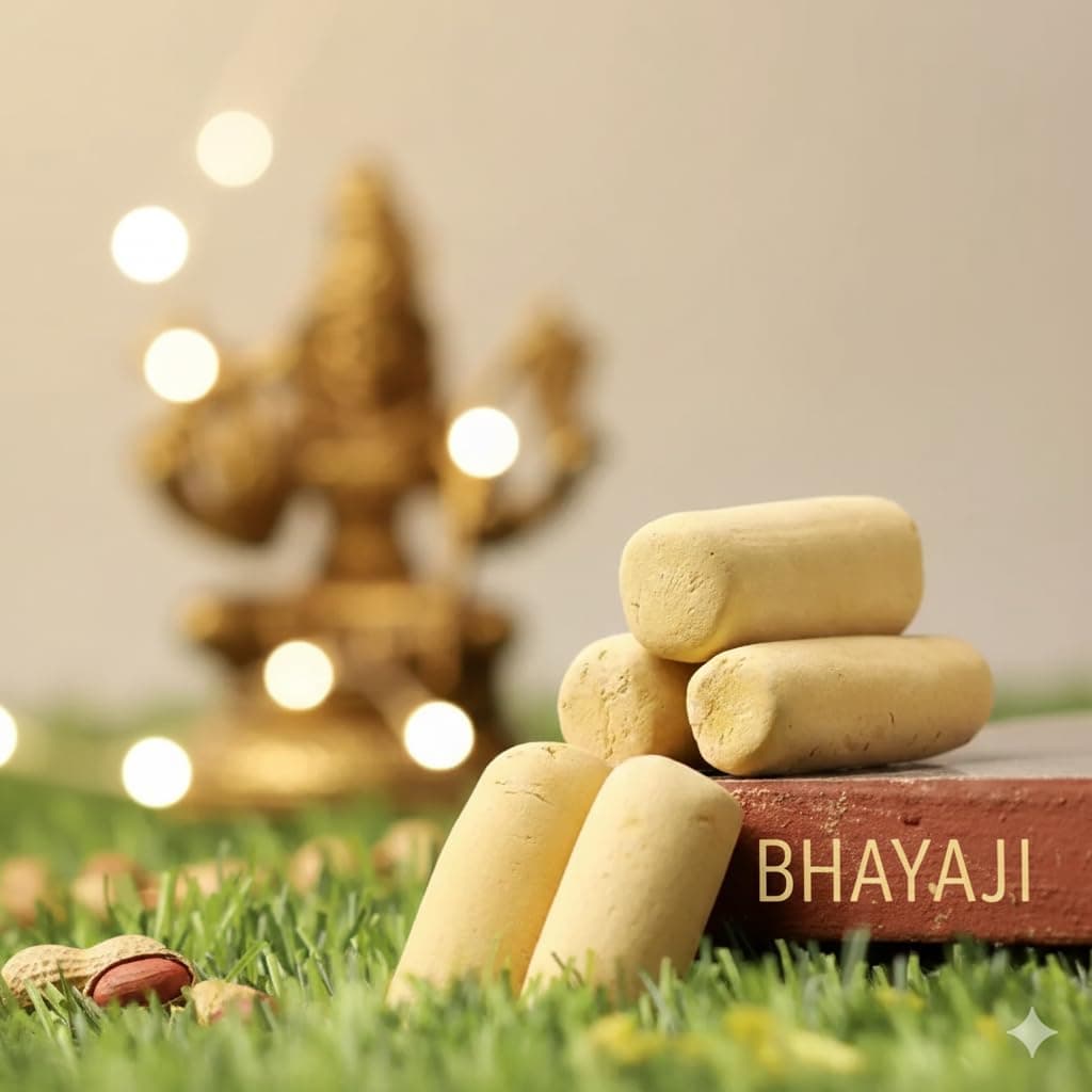 BhayaJi Original Natural Scented Gopi Chandan Tilak Forehead Tilak Stick (Yellow) Auspicious, scented, and sacred Tilak 100% pure, Spiritual things, Holy things, Hare Krishna (Set of 12)