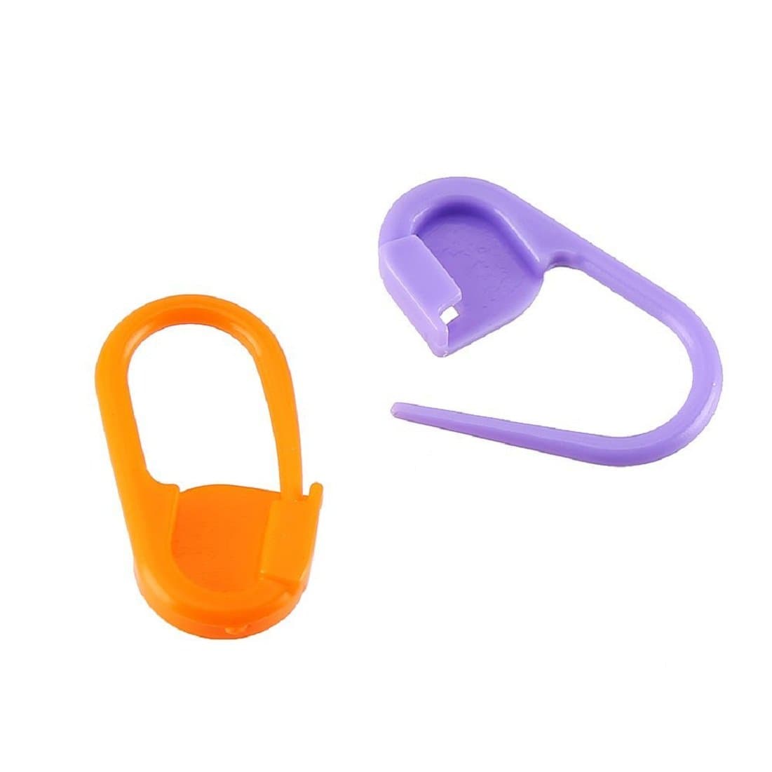 VARDHMAN Pony Crochet Locking Stitch Markers Needle for Knitting 25 pcs, Designed to Hook into The Knitted or Crocheted Stitch so it Will not Slip Out
