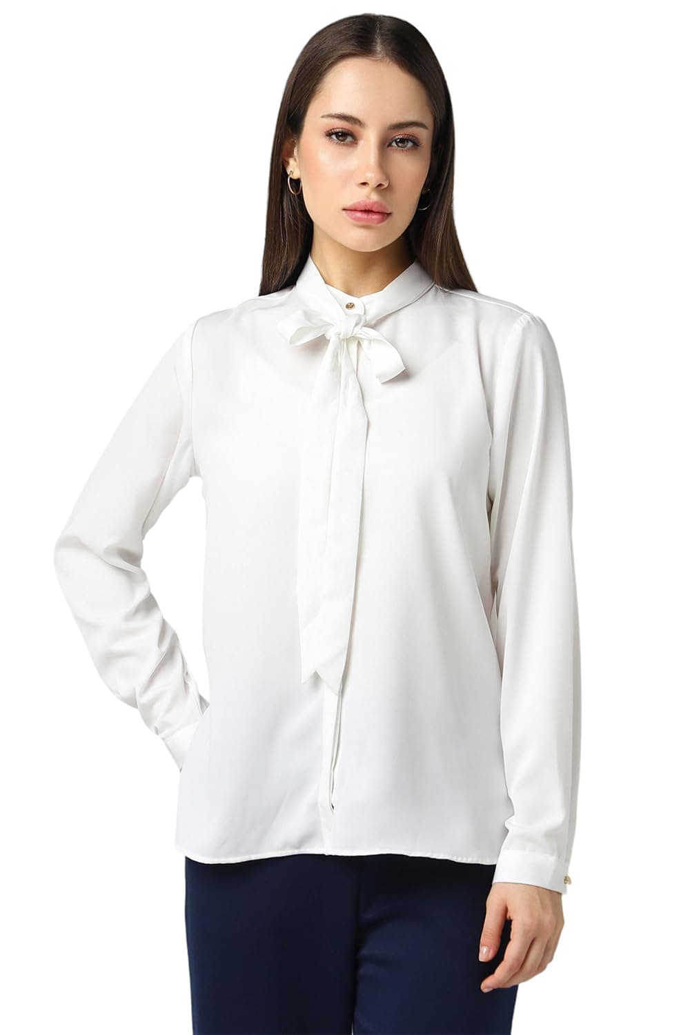 Van Heusen_Womens__Shirt_(VWSFFRGFW56941_Off White_XL)