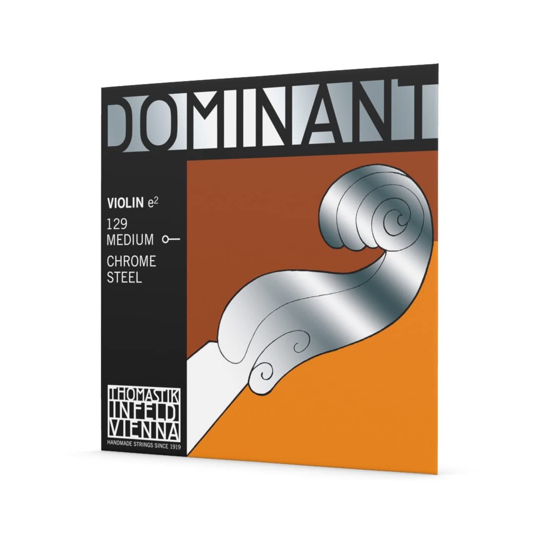 Thomastik-Infeld 1294/4 Dominant Nylon Core Violin E-String, Plain/Ball, Medium Gauge, 4/4 Scale