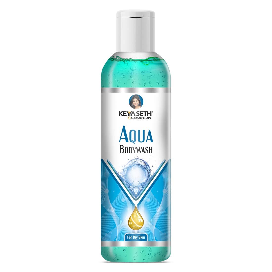 Keya Seth Aromatherapy AquaBodywash,Shower Gel with Skin Conditioner for Dry Skin
