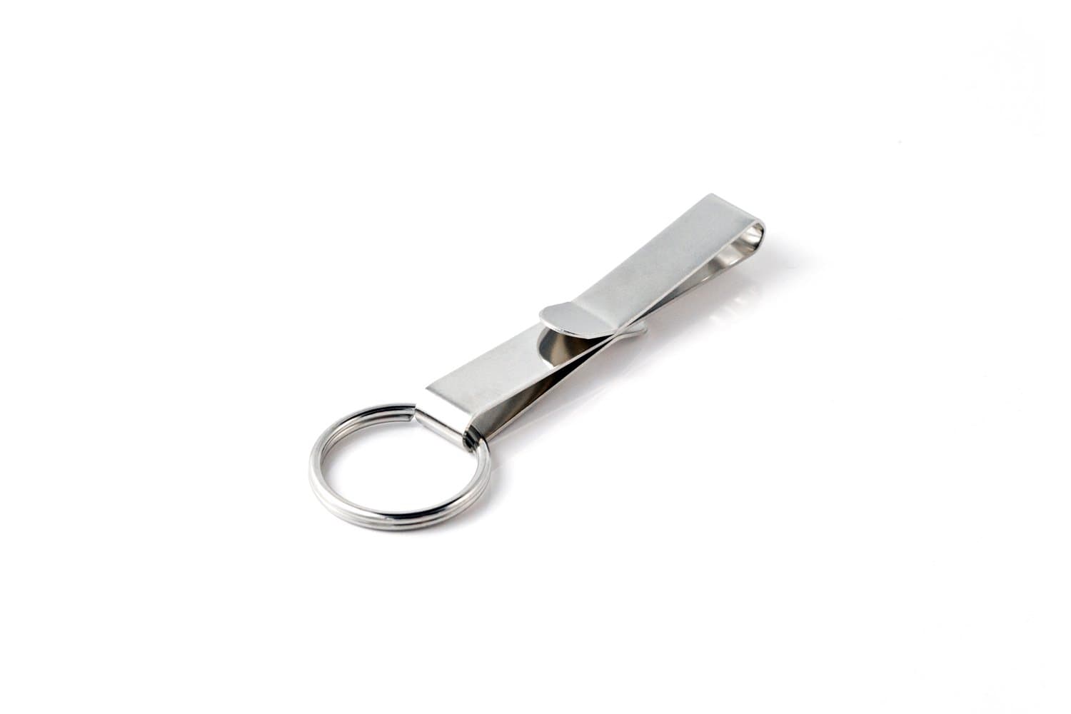 Key-Bak Key Holder, Belt Clip Accessory with Split Ring & Steel