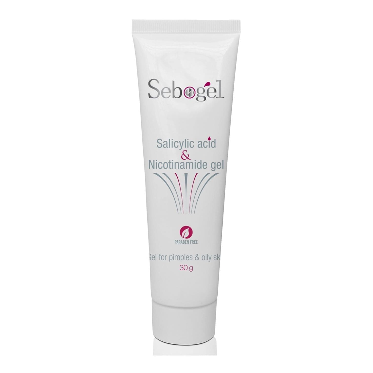 Sebogel Salicylic Acid & Nicotinamide Gel for Pimples & Oily Skin – Spot Treatment, 30g Pack of 1