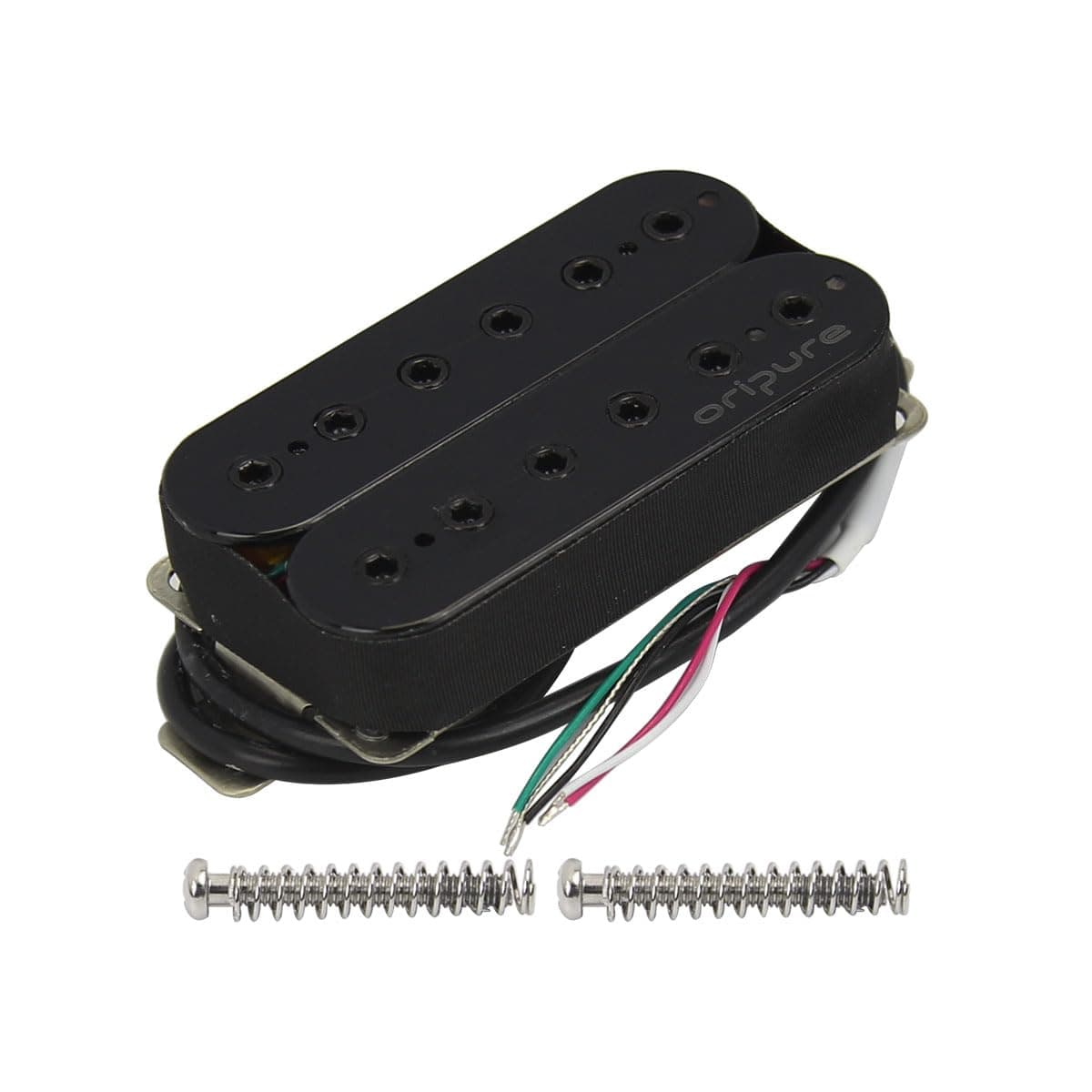 OriPure Alnico 5 Humbucker Pickups Black Electric Guitar Neck Pickup-Clean Warm Sound