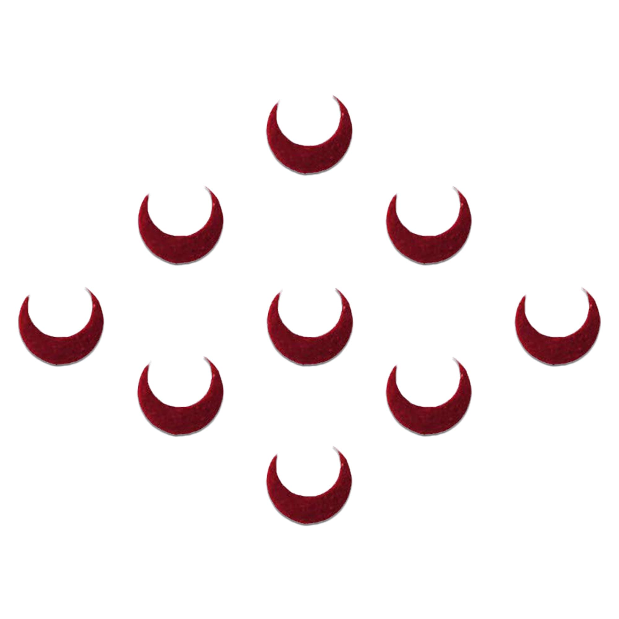 Comet Busters Beautiful Handcrafted Moon Bindis (BIN214-1) (BIN466)