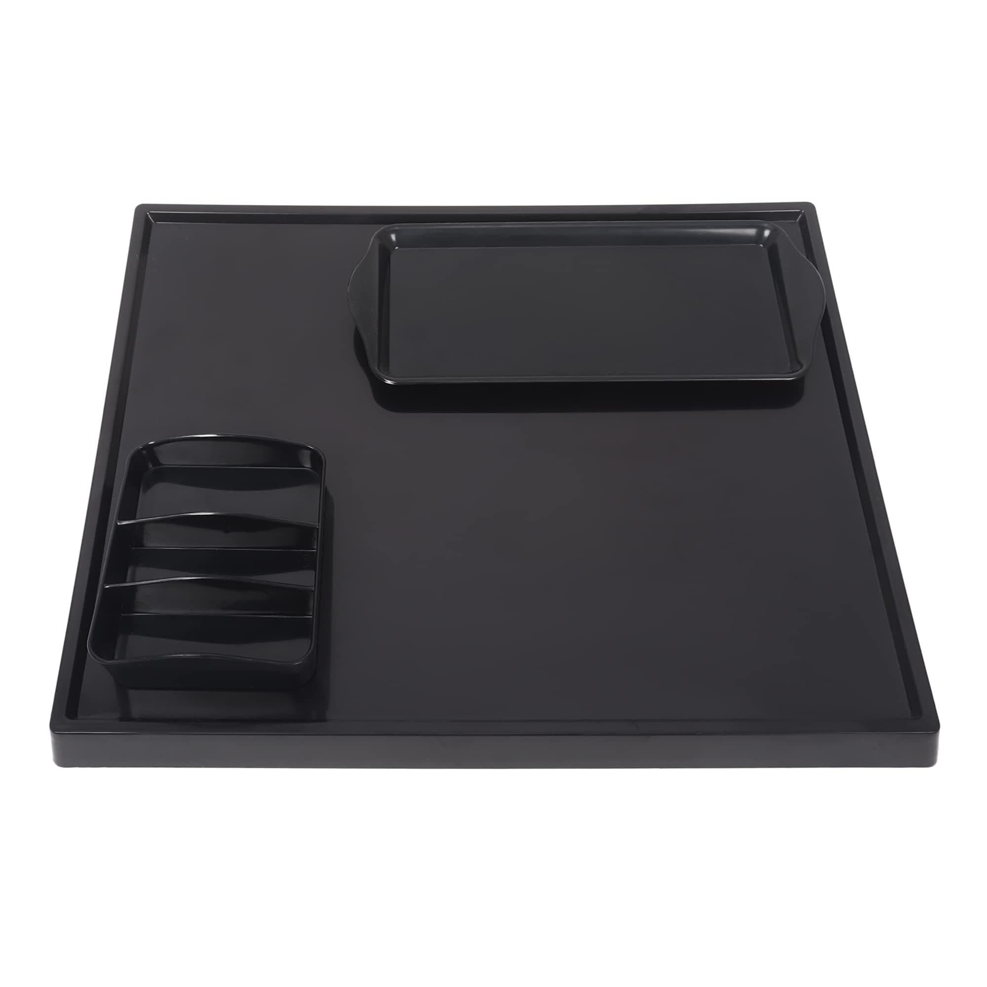 InnMart 3 Pieces Tray Set for Electric Kettle, Made of ABS Plastic