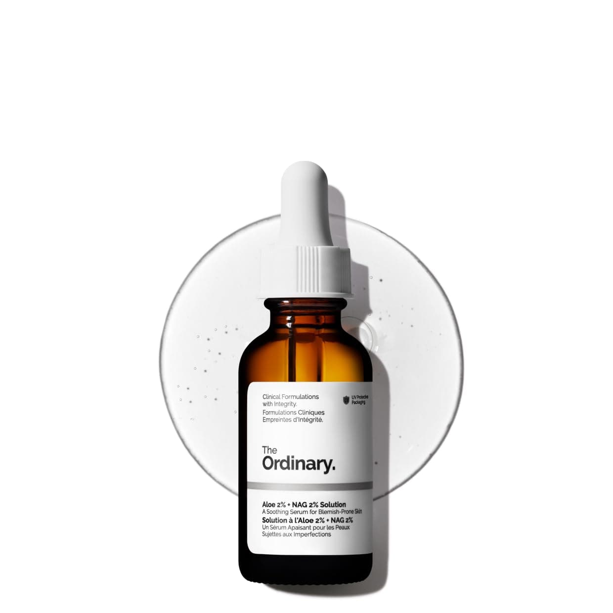 The Ordinary Aloe 2% + NAG 2% Solution, Soothes Skin and Targets Post-Acne Marks, 30ml