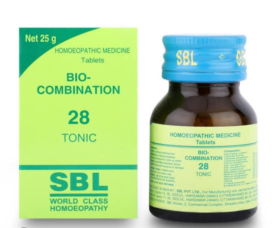 SBL's Bio-Combination No.28-25 GM |Pack Of 3|
