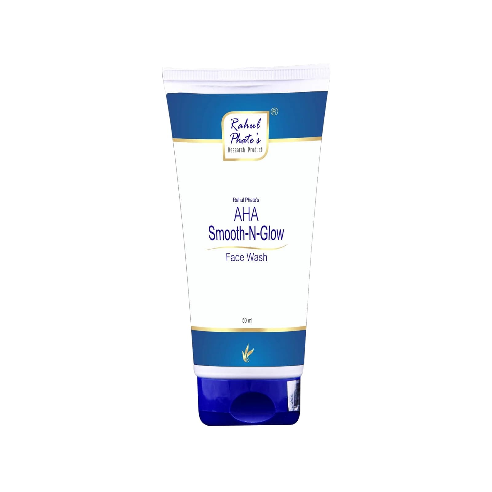 Rahul Phate's Research Products AHA Smooth-N-Glow Face Wash For smooth shinny clear & glowing skin| Women Men 50ml