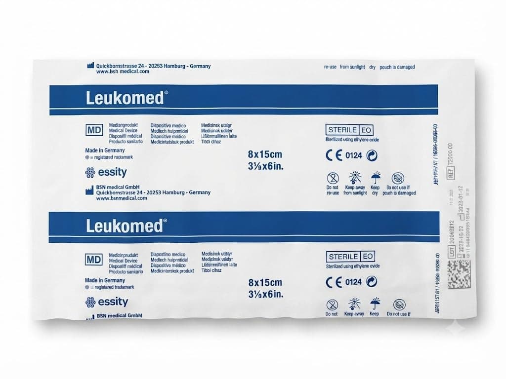 JOMED Leukomed Absorbent Wound Dressing,Size-8X15Cm,Pack Of 10