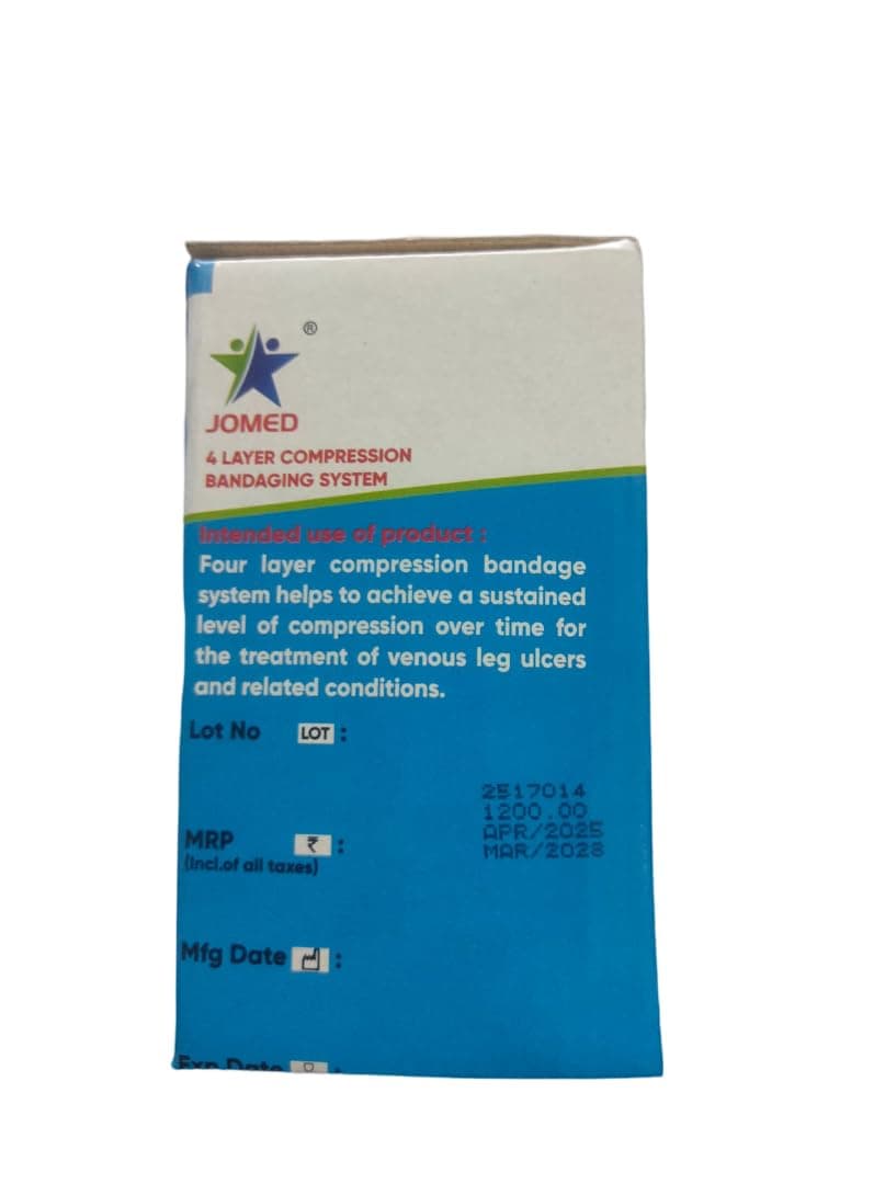 4-Layer Compression Bandage for Venous Leg Ulcers - JOMED