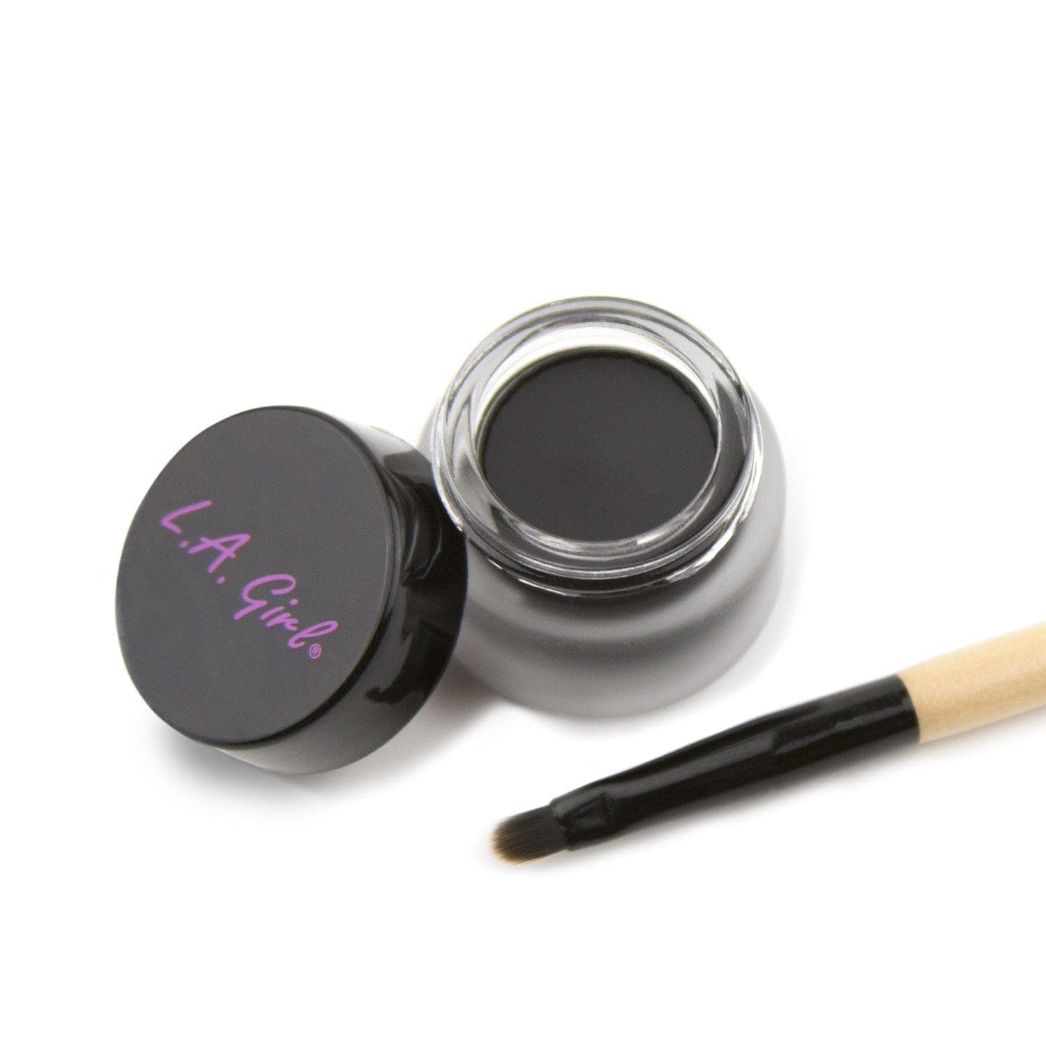 L.A.Girl Gel Liner Intense Eyeliner Long-lasting Waterproof Intense Bold eye makeup Felt-tip Applicator Very Black 2.8g