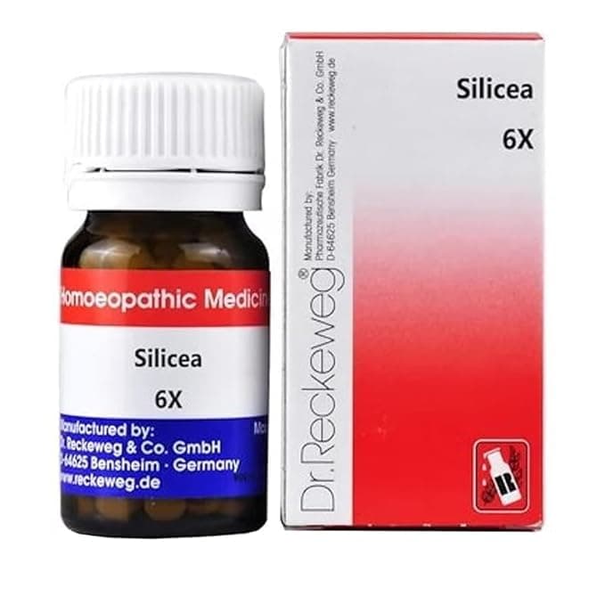 Silicea 6X Tablet 20gm Dr. Reckeweg