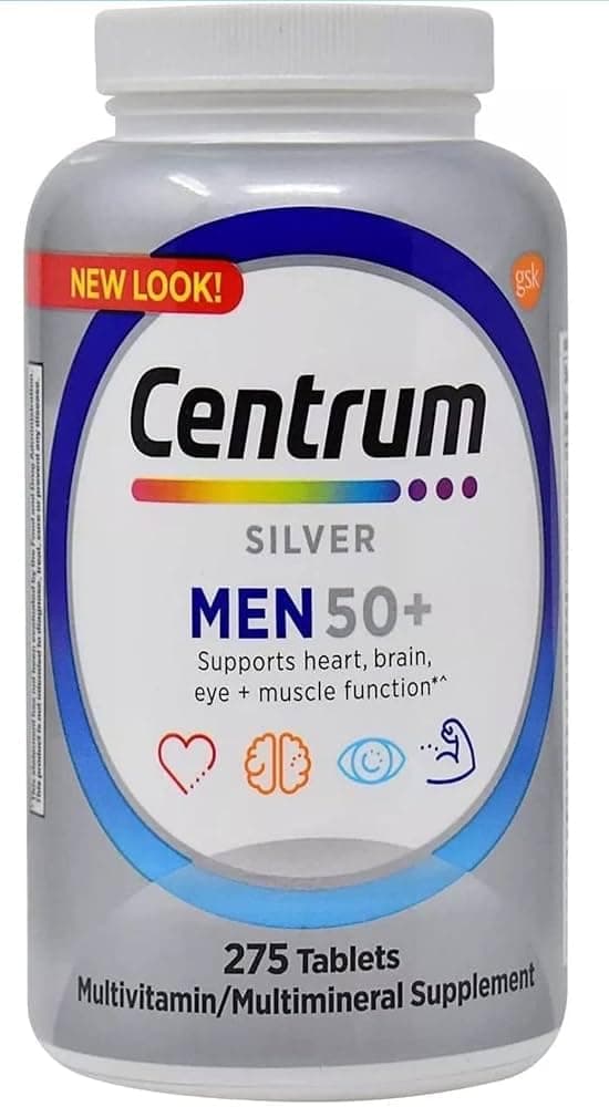 Centrum Silver Men 50+ Multivitamin, 275 Tablet