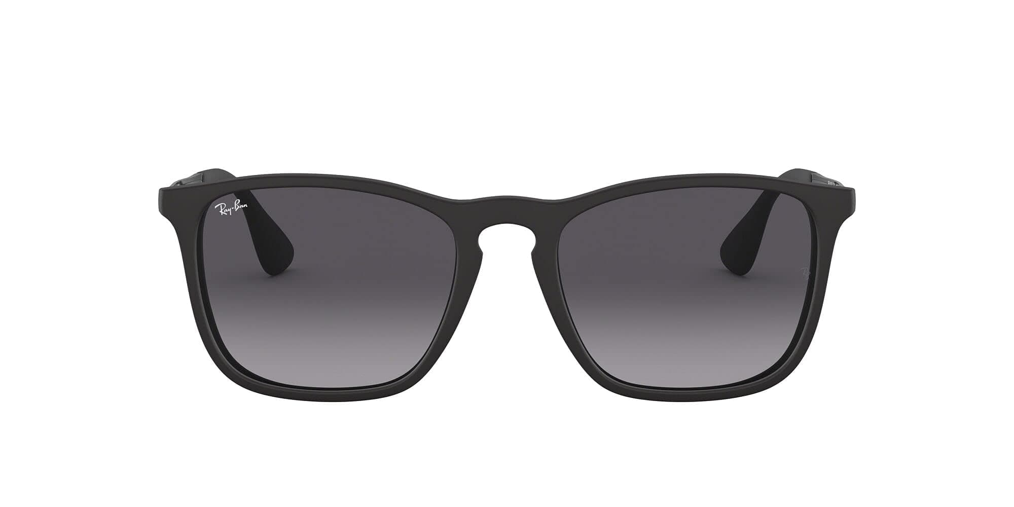 Ray-Ban Men Gradient Grey Lens Square Sunglasses - 0RB4187622/8G54