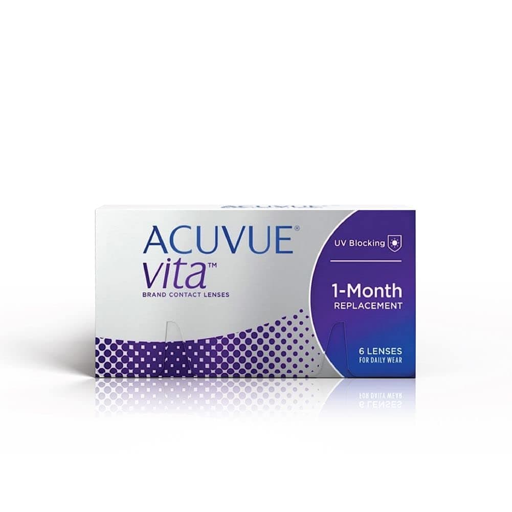ACUVUE - Vita Monthly Disposable Contact Lenses (-5.75, Clear, Pack of 6 lenses) | From Johnson & Johnson
