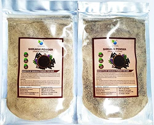 QYKKARE Premium Shikakai powder for Hair Cleaning | | Hair Mask & Hair Pack - Pack of 2 (200 GMS)