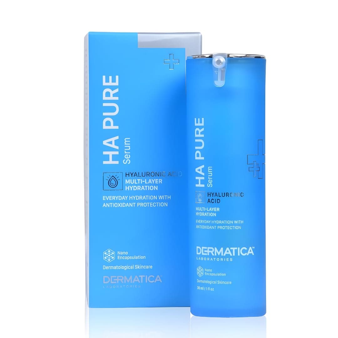 Dermatica HA Pure Serum | For Multi-Layer Hydration with Antioxidant Protection | 30ml