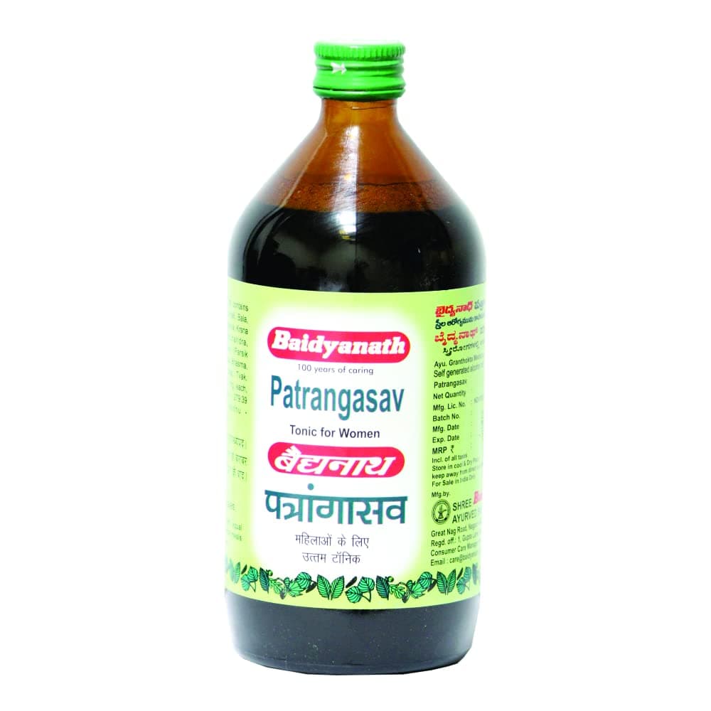 Baidyanath Asli Ayurved Patrangasava (450Ml) Liquid,, Bag