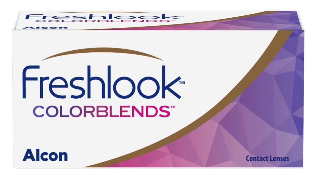 Freshlook Colorblends - Monthly Color Contact Lenses (-03.50, Sterling Gray, Pack of 2) | From Alcon