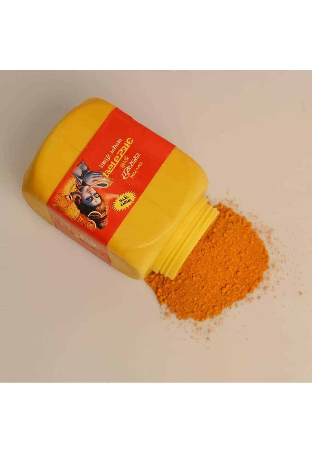 BUYEASY Kashi Ashtagandha Chandan Powder 500g for Pooja | Pure Tulsi Kesar Chandan Tilak | Yellow Tika Powder for Mandir, Havan, Daily Puja Rituals | Natural Fragrance & Skin Safe Religious Use