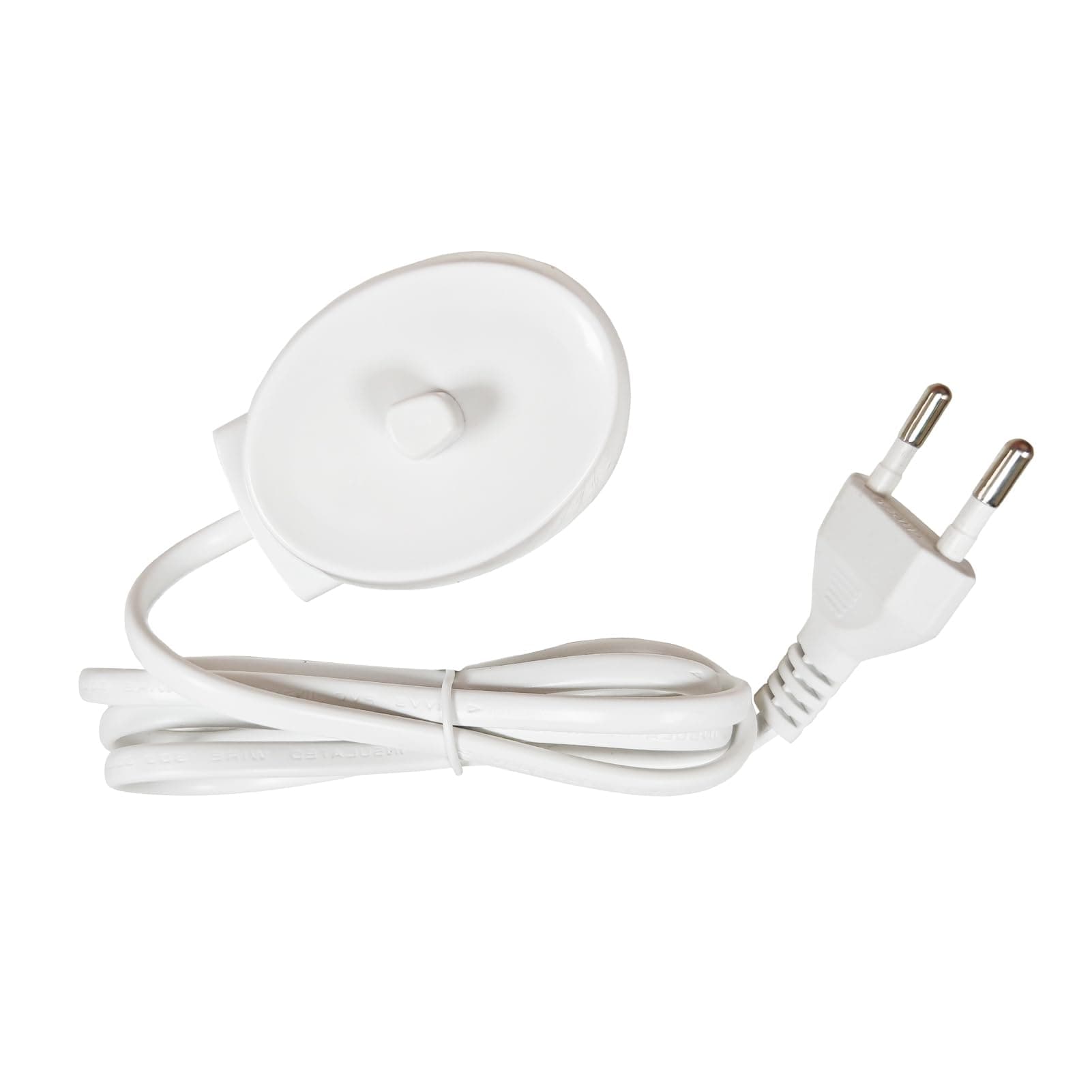 Charger Base Replacement for Oral B Braun Electric Toothbrush iO 3 4 5 6 3757 - UK EU Plug Adapter, Support 100V 110V 220V 240 Volt, Charging Cable 3.3 ft