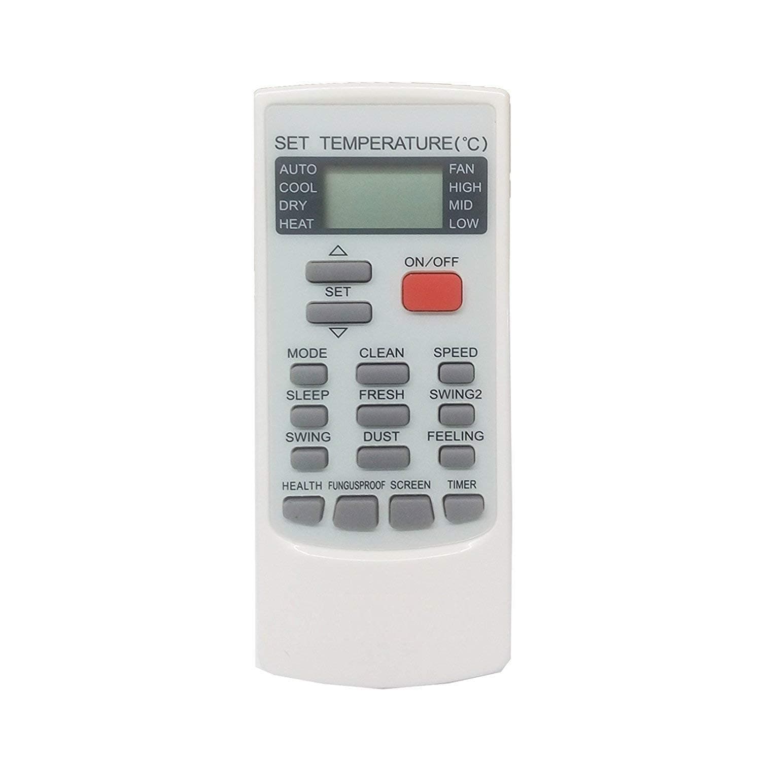 5 Year Warranty Compatible for Voltas AC Remote YK-H/006E