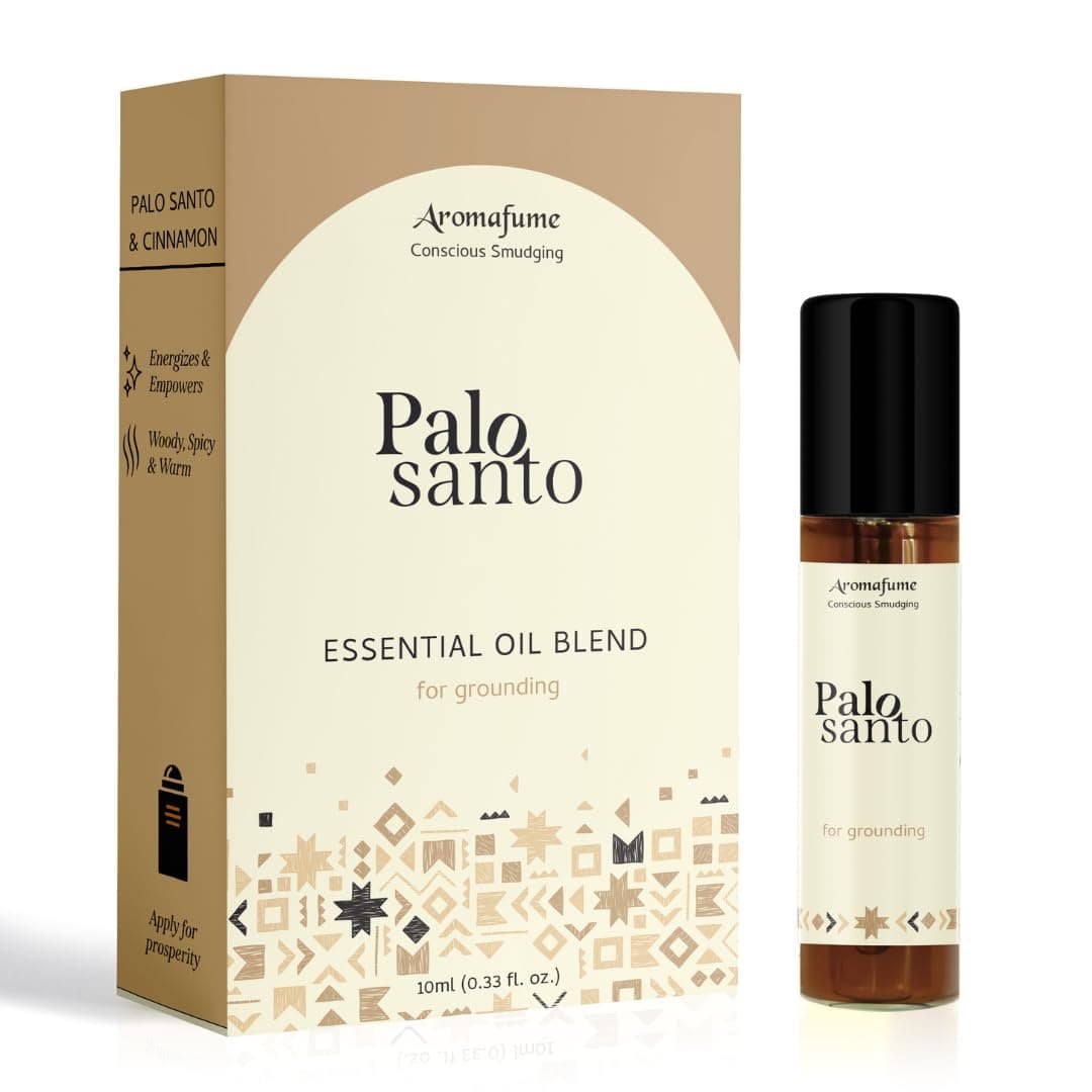 Palo Santo Essential Oil Roll-On, 10ml, Aromafume